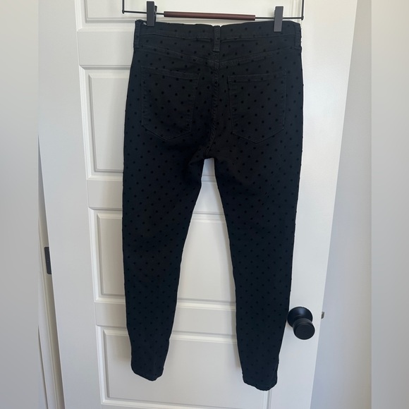 Banana Republic Black Polka Dot Skinny Jeans - Picture 2 of 3